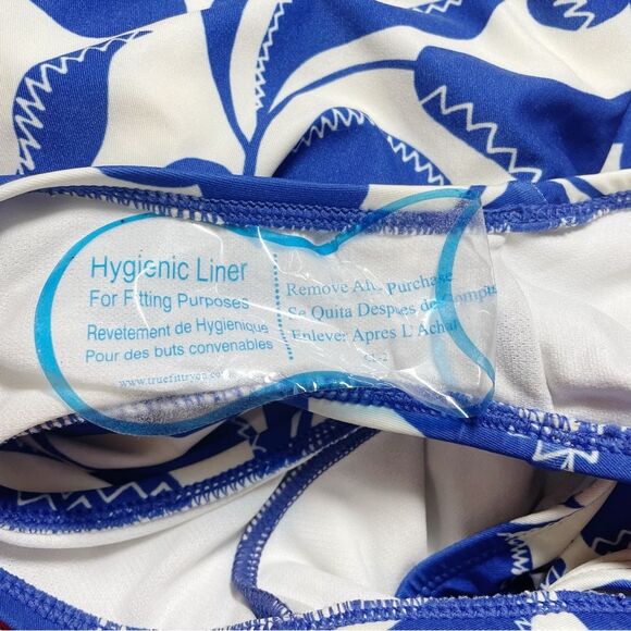 NWT Kate Spade Zigzag Floral Bow-Strap V-neck One-Piece Swimsuit Women’s Size XS - Picture 10 of 15